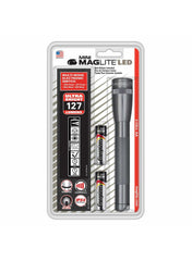 Maglite Mini 2-Cell AA LED Flashlight Gray 127 Lumen SP2209H