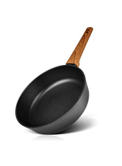 Vega Induction Aluminium Deep Frying Pan (24 Cm)