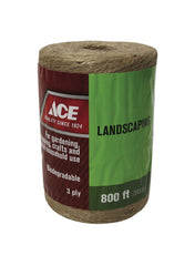 Braided Jute Twine Sold Per Pcs 243m