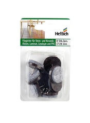 Hettich Felt Glides Pin Pack 2.8cm 8Pcs