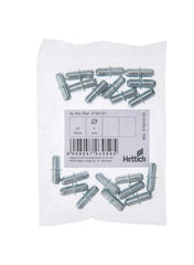 Hettich Push-In Shelf Support 5 x 20mm Zinc