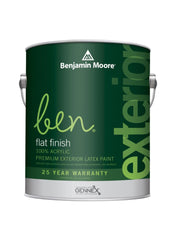 Benjamin Moore Ben Flat Tintable Exterior Latex Paint