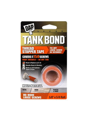 DAP Tank Bond Thread Stopper Tape Pack 1 X 3.81 X 6.50cm
