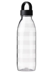 Water Bottle Striped Dark Grey 700Ml