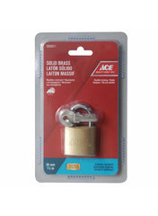 Solid Brass Padlock With Keys 3cm