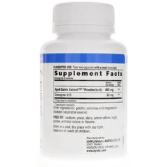 CoQ10 Formula 110 Aged Garlic Extract 100 Capsules