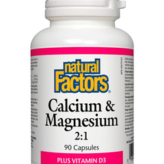 Calcium And Magnseium Plus Vitamin D3 - 90 Capsules