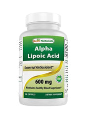 Alpha Lipoic Acid 600Mg - 240 Capsules
