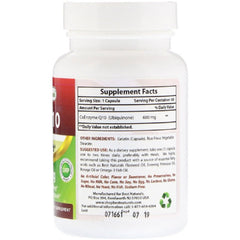 Coq10 600 Mg - 60 Capsules