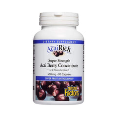AcaiRich Acai Berry Concentrate 500 mg - 90 Capsules
